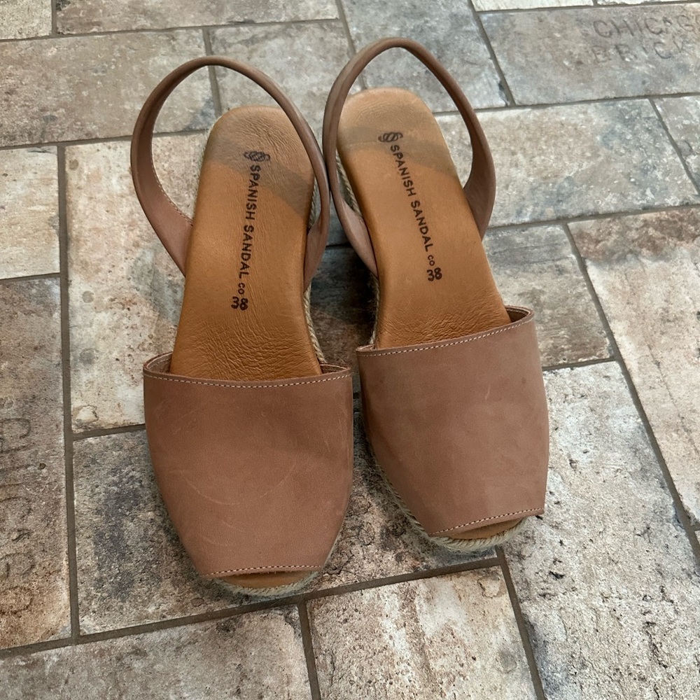 Tan Nubuck Espadrilles